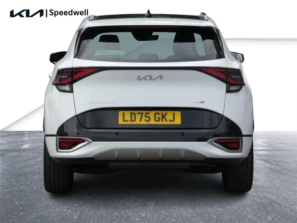 Kia Sportage 1.6 T-gdi Mhev Gt-line S Dct Euro 6 Ss LD75GKJ White #6