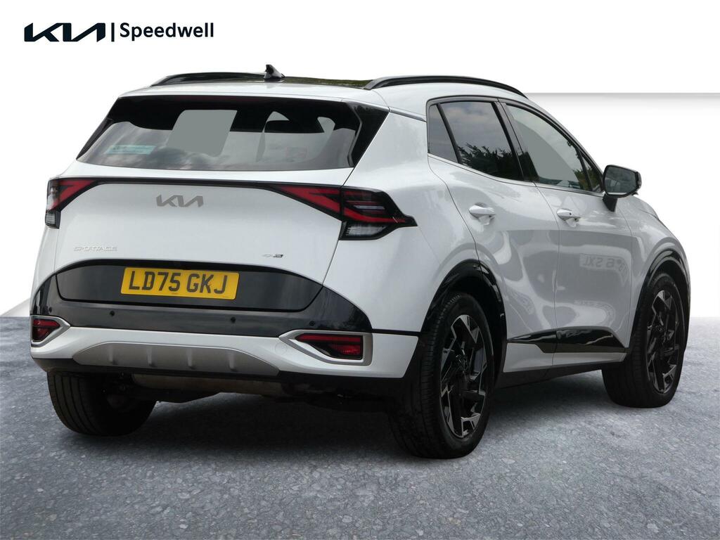 Kia Sportage 1.6 T-gdi Mhev Gt-line S Dct Euro 6 Ss LD75GKJ White #5