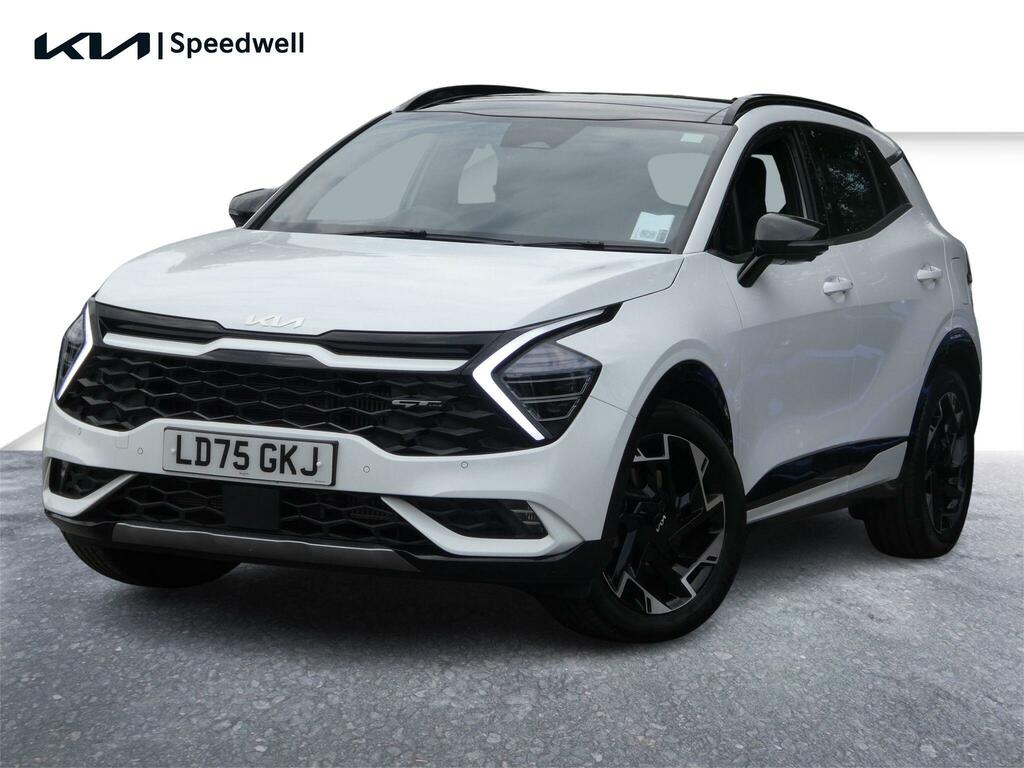 Kia Sportage 1.6 T-gdi Mhev Gt-line S Dct Euro 6 Ss LD75GKJ White #4