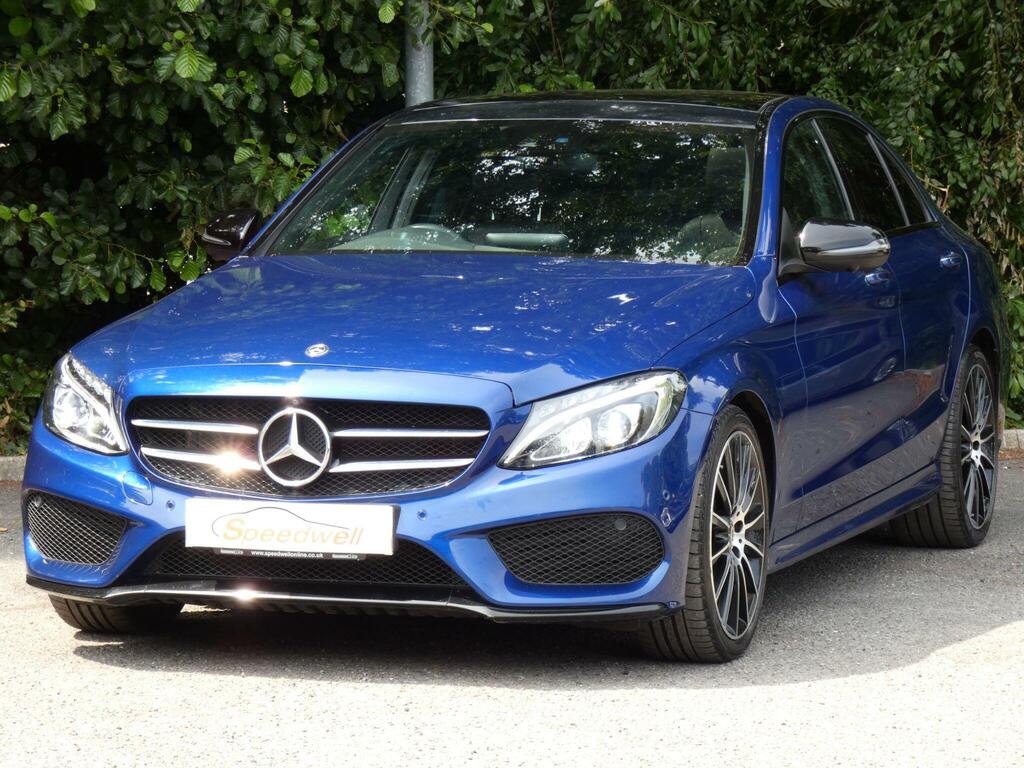 Mercedes-Benz C Class 2.1 C250d Amg Line Premium Plus G-tronic Euro 6 WG18ZFW Blue #5