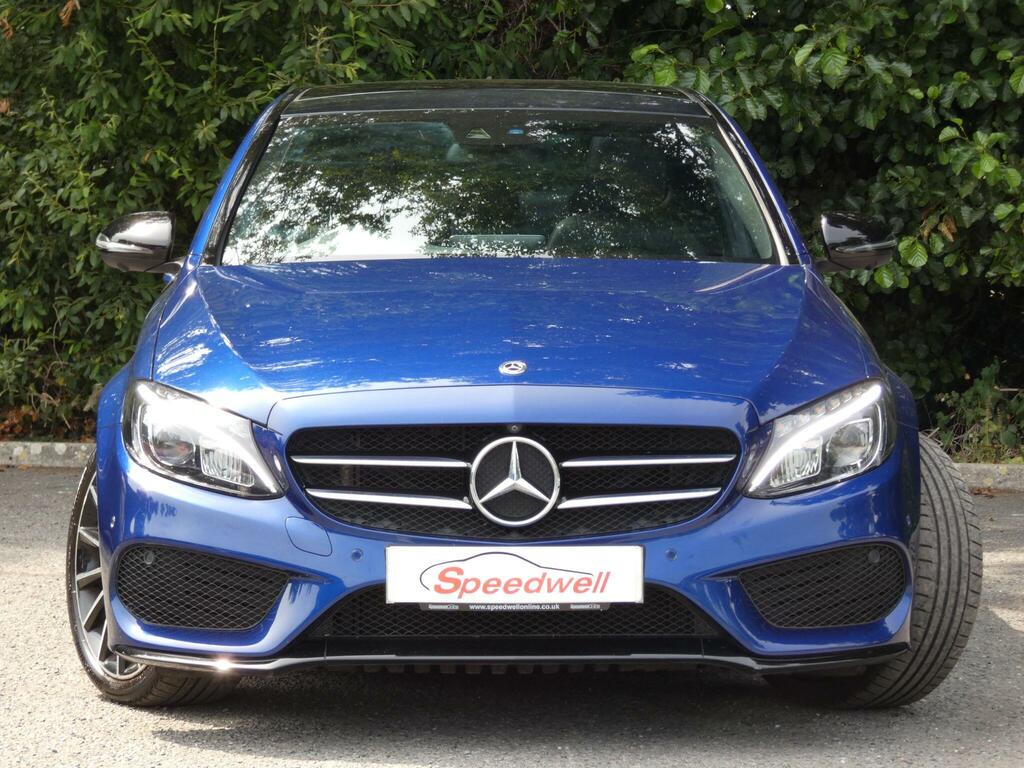 Mercedes-Benz C Class 2.1 C250d Amg Line Premium Plus G-tronic Euro 6 WG18ZFW Blue #4