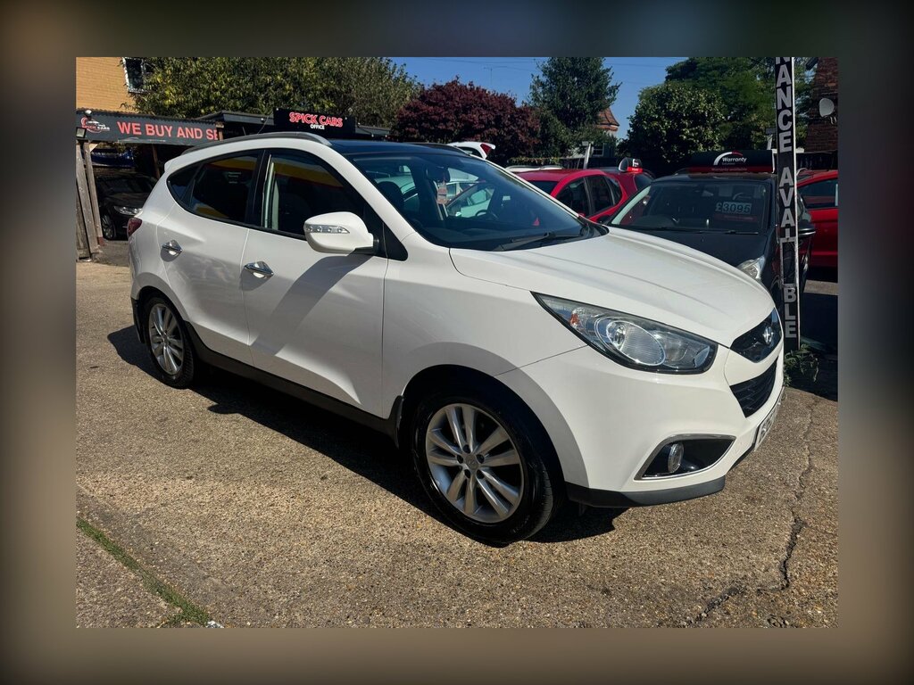 Hyundai Ix35 2.0 Crdi Premium 4Wd Euro 5 White #2
