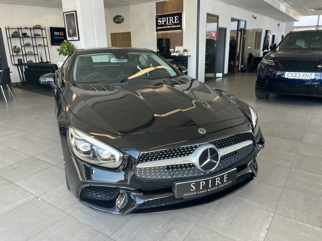 Mercedes-Benz SL Class Sl500 V8 Amg Line Black #2