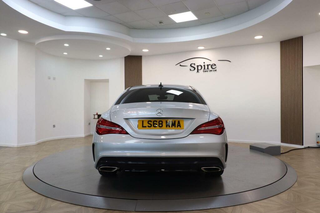 Mercedes-Benz CLA Class 1.6 Cla200 Amg Line Night Edition Coupe 7G-dct Eur Silver #6