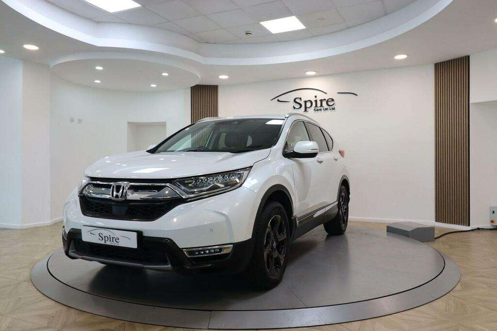 Honda Cr-V 1.5 Vtec Turbo Sr Cvt 4Wd Euro 6 7 Seat White