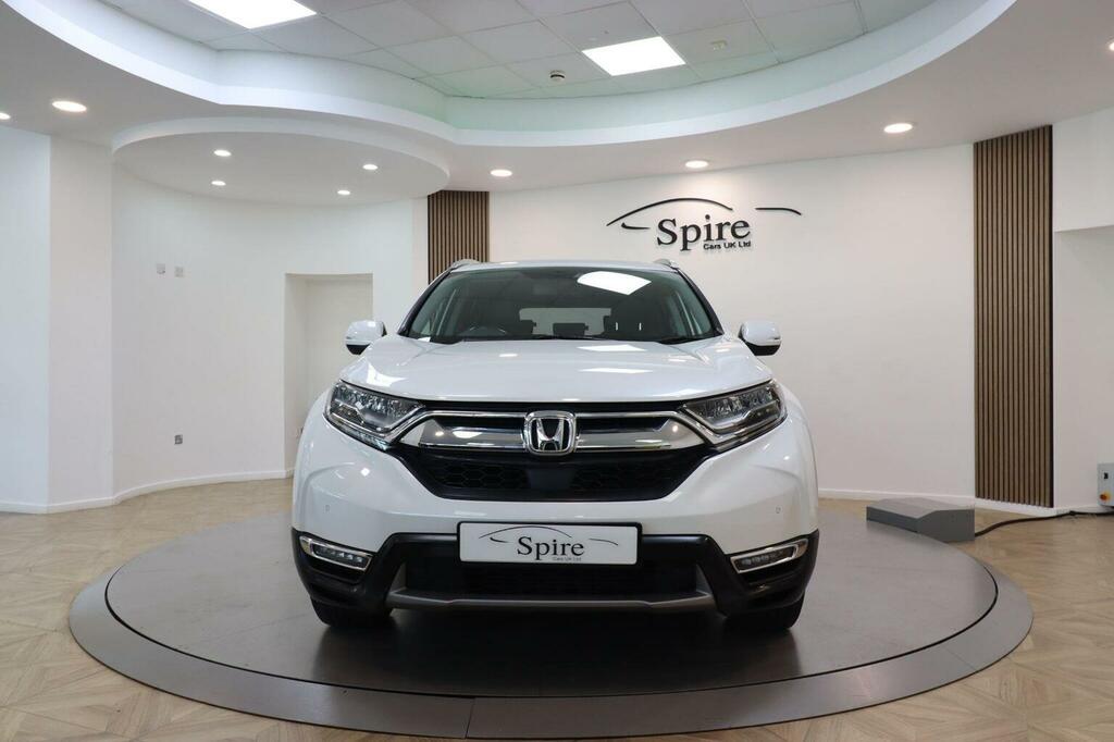 Honda Cr-V 1.5 Vtec Turbo Sr Cvt 4Wd Euro 6 7 Seat White #2
