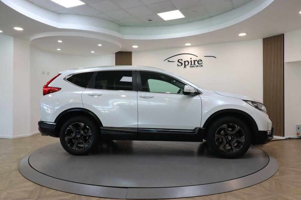 Honda Cr-V 1.5 Vtec Turbo Sr Cvt 4Wd Euro 6 7 Seat White #4