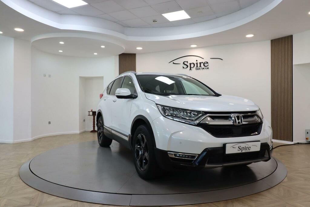Honda Cr-V 1.5 Vtec Turbo Sr Cvt 4Wd Euro 6 7 Seat White #3