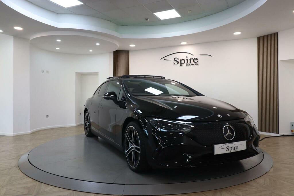 Mercedes-Benz EQE Saloon Eqe 300 89Kwh Exclusive Luxury 20 Black #3