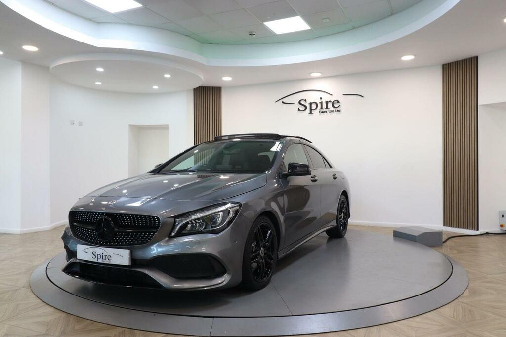 Mercedes-Benz CLA Class 1.6 Cla180 Amg Line Coupe Euro 6 Ss Grey