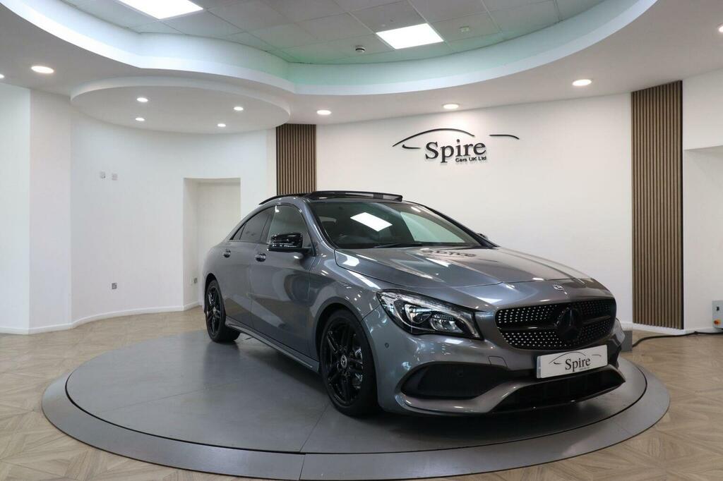 Mercedes-Benz CLA Class 1.6 Cla180 Amg Line Coupe Euro 6 Ss Grey #3
