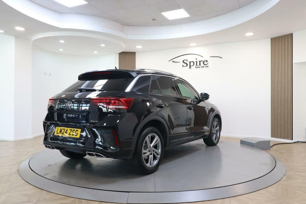 Volkswagen T-Roc 2.0 Tsi R-line Dsg 4Motion Euro 6 Ss Black #5