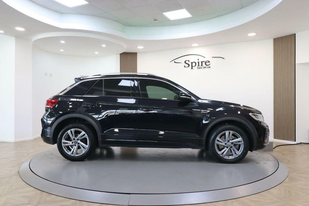 Volkswagen T-Roc 2.0 Tsi R-line Dsg 4Motion Euro 6 Ss Black #4