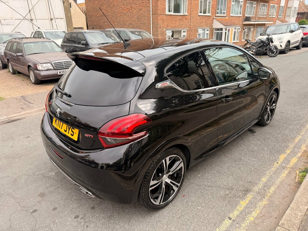 Peugeot 208 1.6 Thp Gti Prestige Hatchback E KT17JYS Black #6