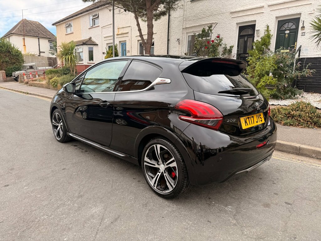 Peugeot 208 1.6 Thp Gti Prestige Hatchback E KT17JYS Black #5