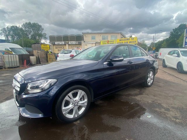 Mercedes-Benz C Class C200 Se Saloon Blue #3