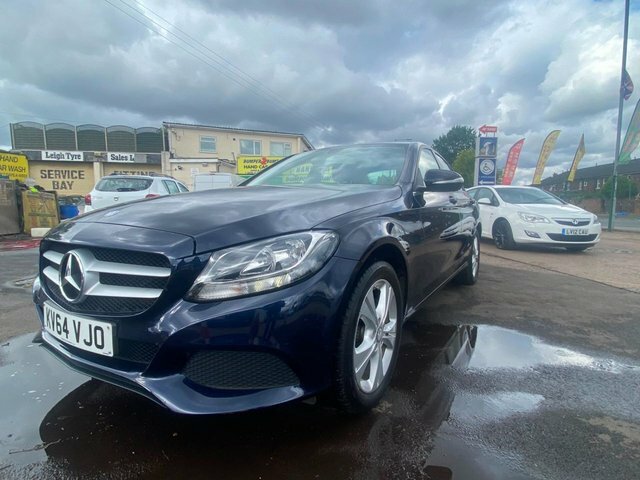 Mercedes-Benz C Class C200 Se Saloon Blue #2