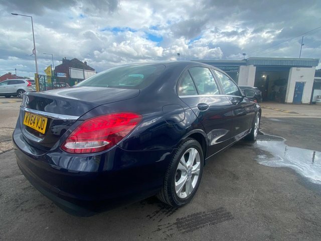 Mercedes-Benz C Class C200 Se Saloon Blue #6