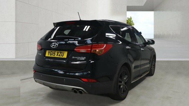 Hyundai Santa Fe Crdi Premium Se Suv Black #4