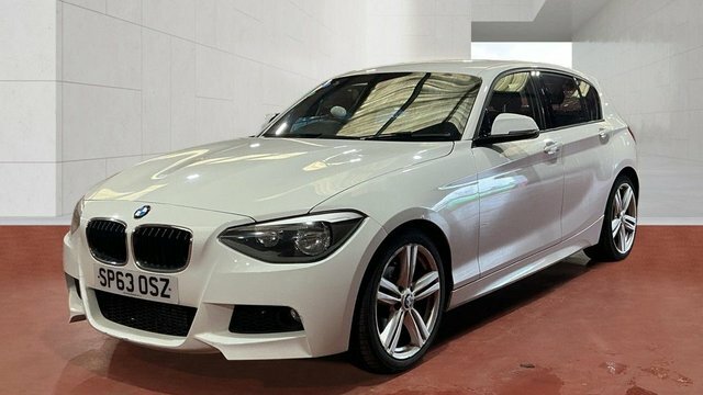 BMW 1 Series 116D M Sport Hatchback White #2