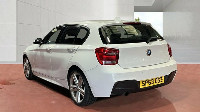 BMW 1 Series 116D M Sport Hatchback White #3