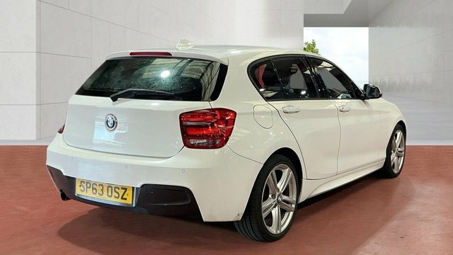 BMW 1 Series 116D M Sport Hatchback White #4