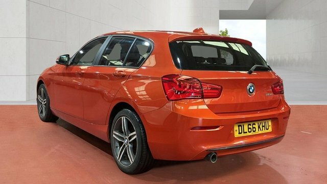 BMW 1 Series 116D Sport Hatchback Orange #3