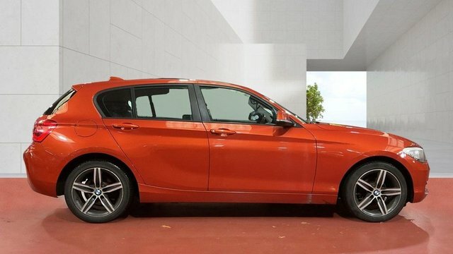 BMW 1 Series 116D Sport Hatchback Orange #5