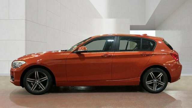 BMW 1 Series 116D Sport Hatchback Orange #6
