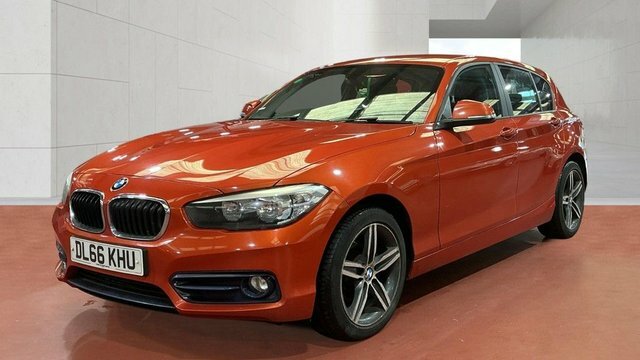 BMW 1 Series 116D Sport Hatchback Orange #2
