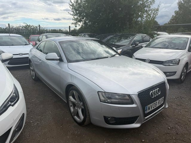 Audi A5 Coupe 3.0 Tdi V6 Sport Quattro Euro 4 200857 Silver #1