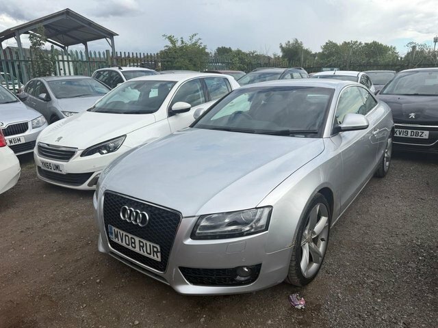 Audi A5 Coupe 3.0 Tdi V6 Sport Quattro Euro 4 200857 Silver #2