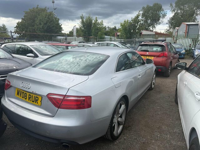 Audi A5 Coupe 3.0 Tdi V6 Sport Quattro Euro 4 200857 Silver #3