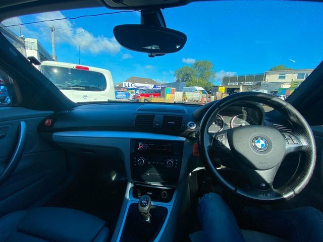 BMW 1 Series Coupe 2.0 123D M Sport Euro 4 200858 Blue #16