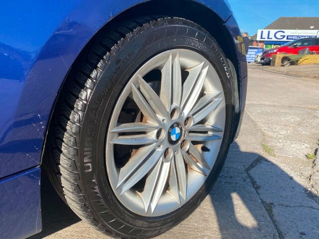 BMW 1 Series Coupe 2.0 123D M Sport Euro 4 200858 Blue #4
