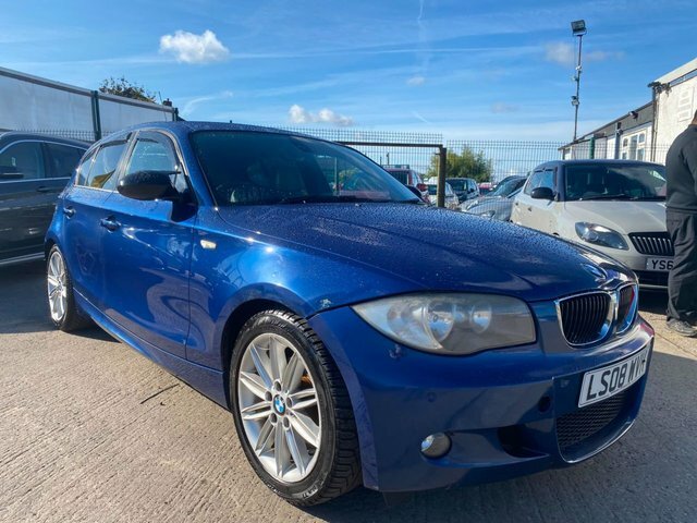 BMW 1 Series Coupe 2.0 123D M Sport Euro 4 200858 Blue #13