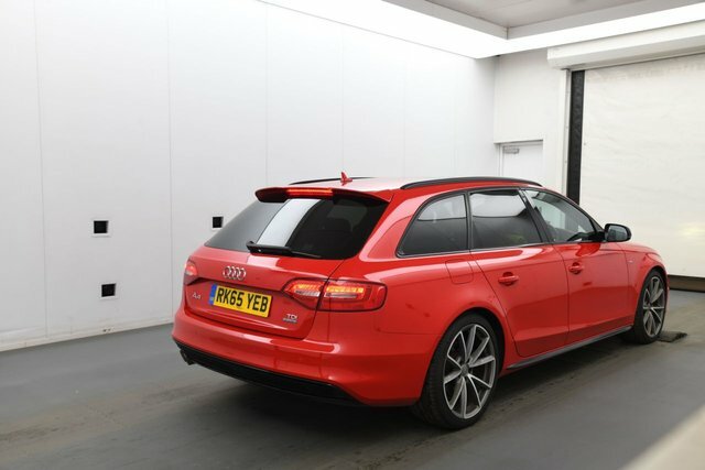 Audi A4 Avant Tdi Black Edition Estate Red