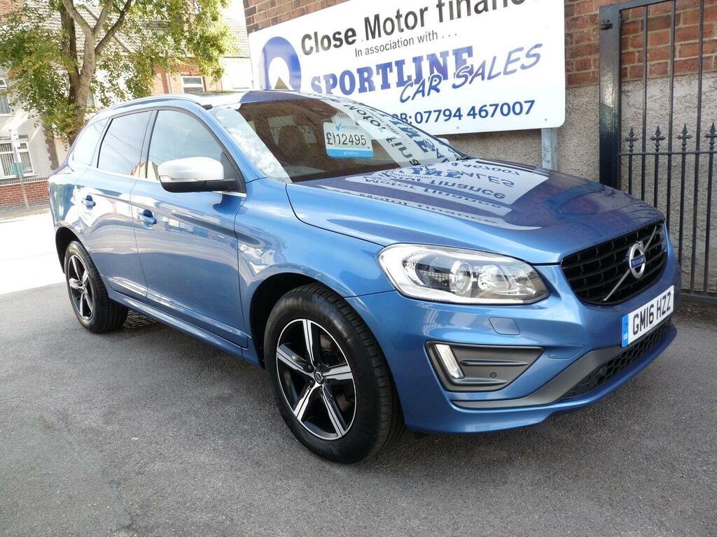 Volvo XC60 2.4 D5 R-design Lux Nav Awd Euro 6 Ss Blue