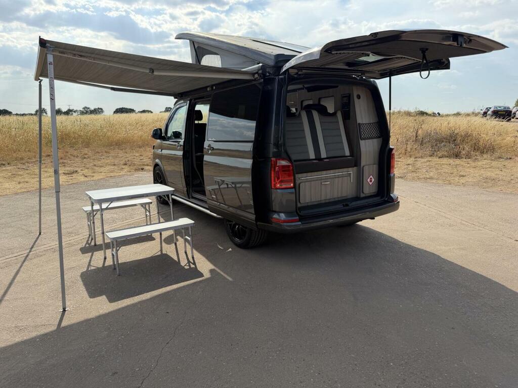 Volkswagen Transporter T28 Highline T6 4 Berth Camper Ulez 22K Grey
