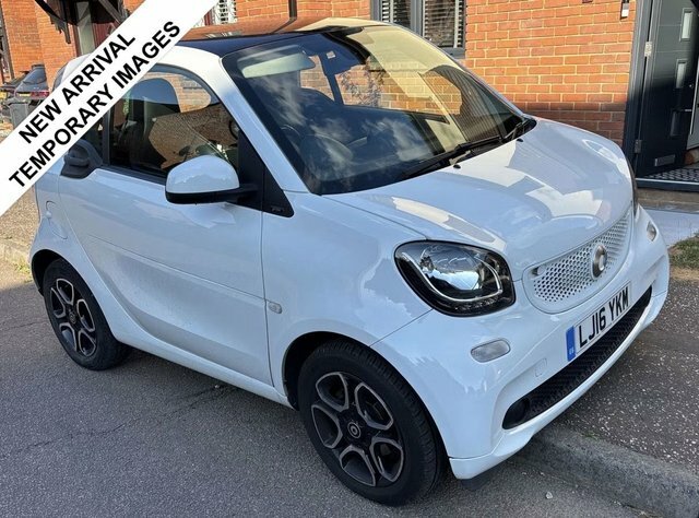 Smart Fortwo Coupe 2016 0.9T Prime Premium Coupe Twinami White