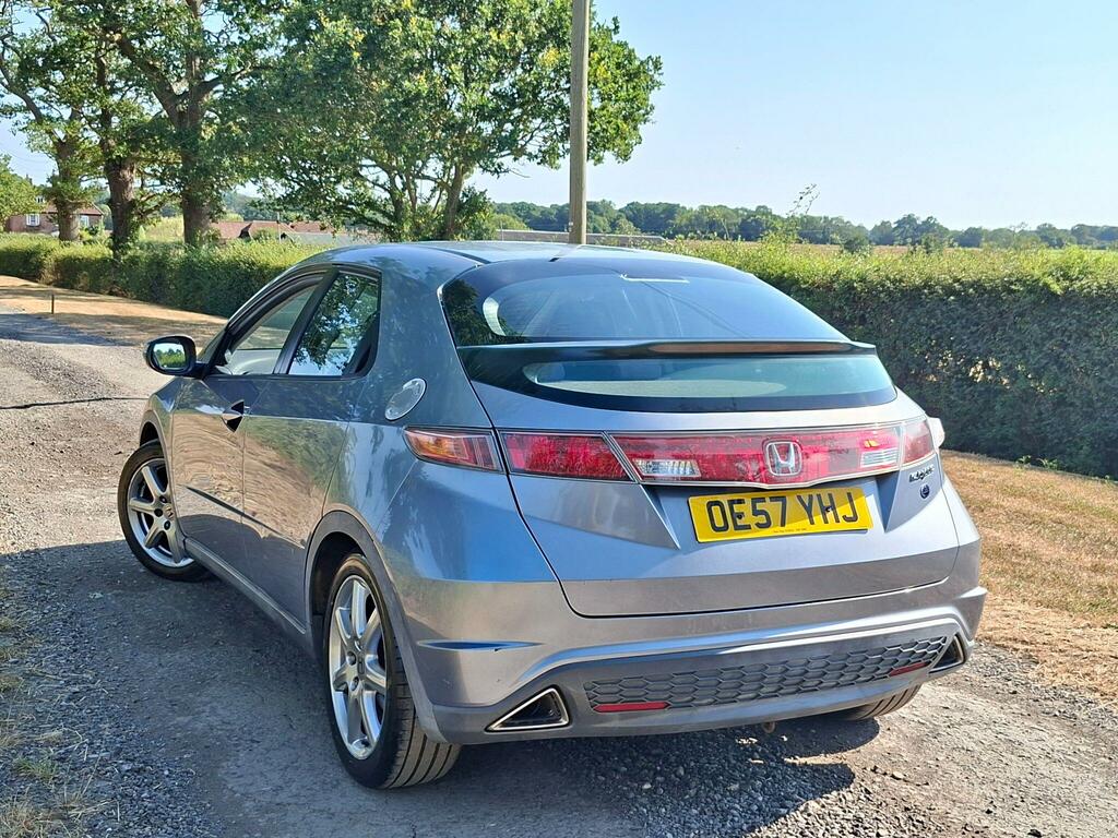 Honda Civic 1.8 I-vtec Ex Blue #4