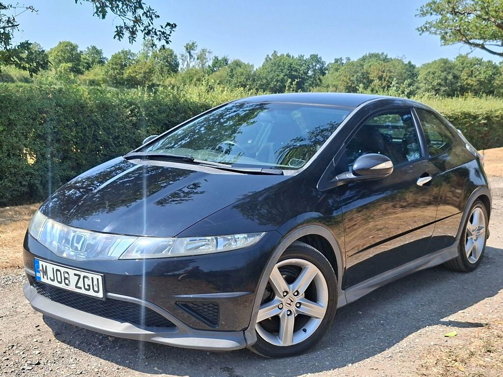 Honda Civic 1.8 I-vtec Type S Black #6
