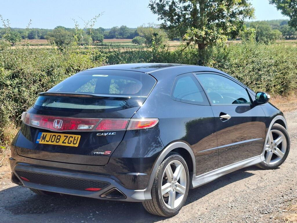Honda Civic 1.8 I-vtec Type S Black #5