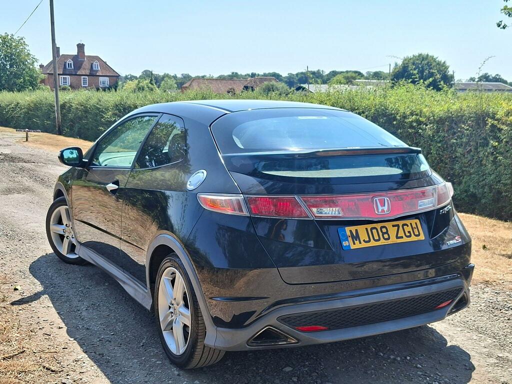Honda Civic 1.8 I-vtec Type S Black #3