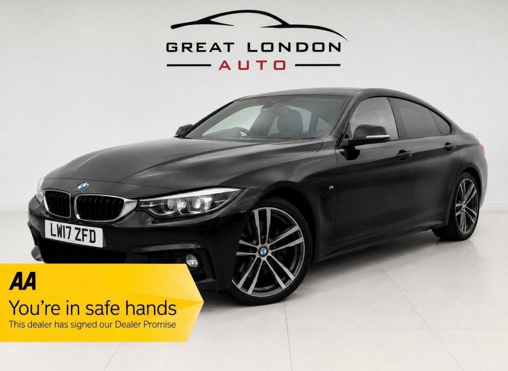 BMW 4 Series Gran Coupe 2.0 420I M Sport Xdrive Euro 6 Ss Black