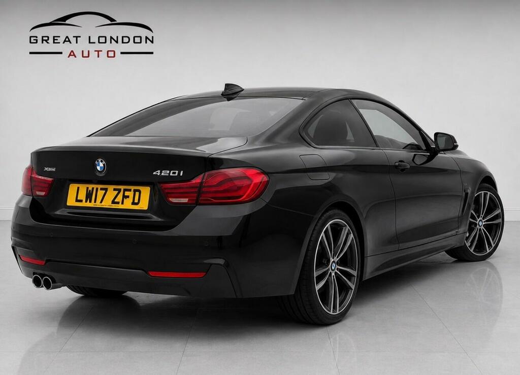BMW 4 Series Gran Coupe 2.0 420I M Sport Xdrive Euro 6 Ss Black #6