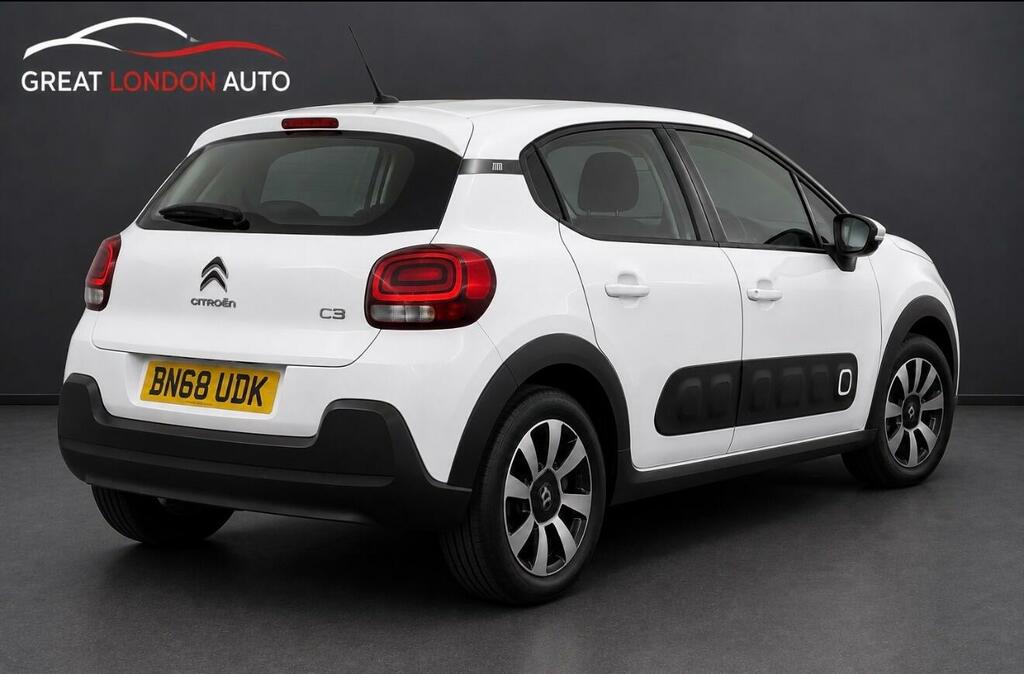 Citroen C3 1.2 Puretech Gpf Flair Eat6 Euro 6 Ss BN68UDK White #4