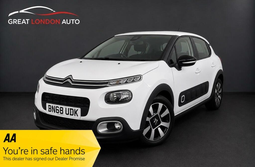 Citroen C3 1.2 Puretech Gpf Flair Eat6 Euro 6 Ss White