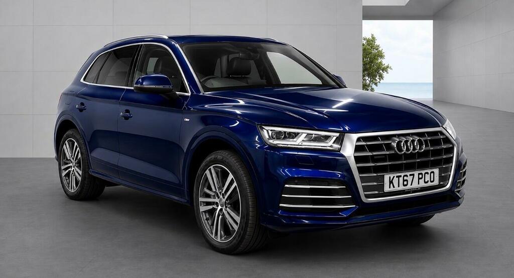 Audi Q5 S Line Blue #3