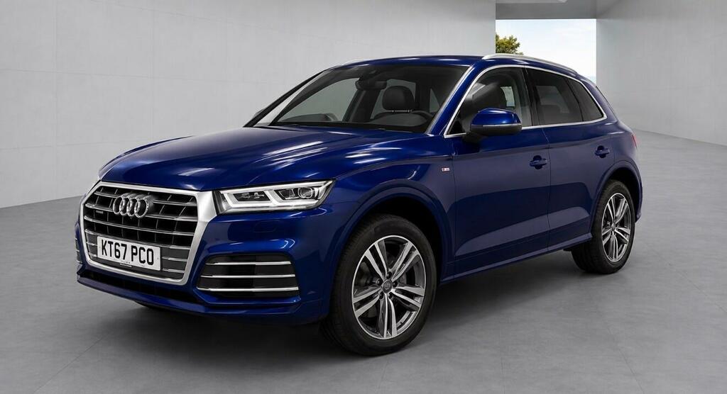 Audi Q5 S Line Blue #4